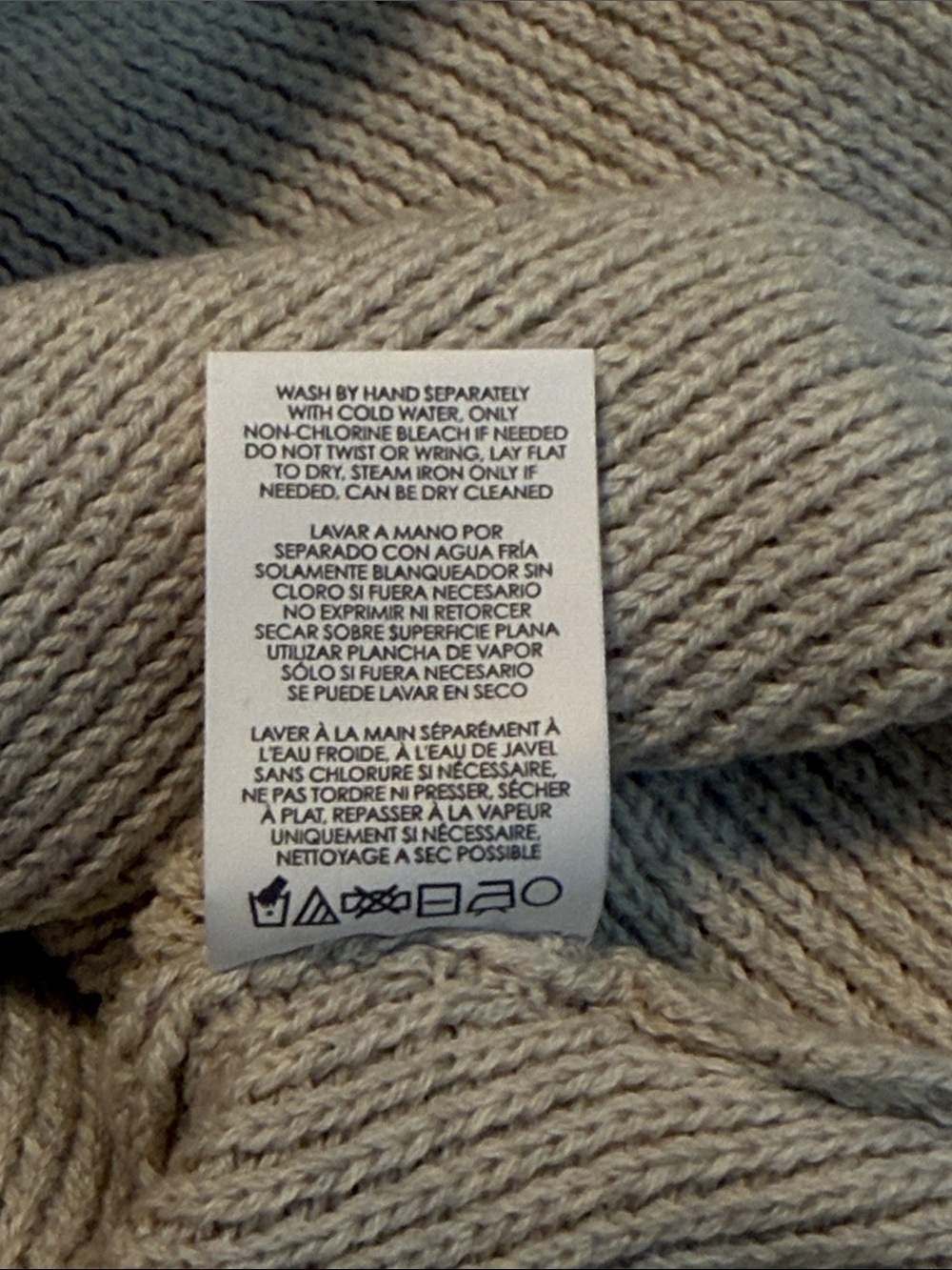 CAbi 3161 Shirttail Ribbed Cardigan Light Gray Size Small - Picture 11 of 11